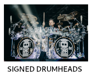 Signed drumheads
